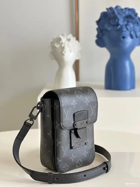 VUITTON WALLET S-LOCK LOUIS WEARABLE VERTICAL 0610